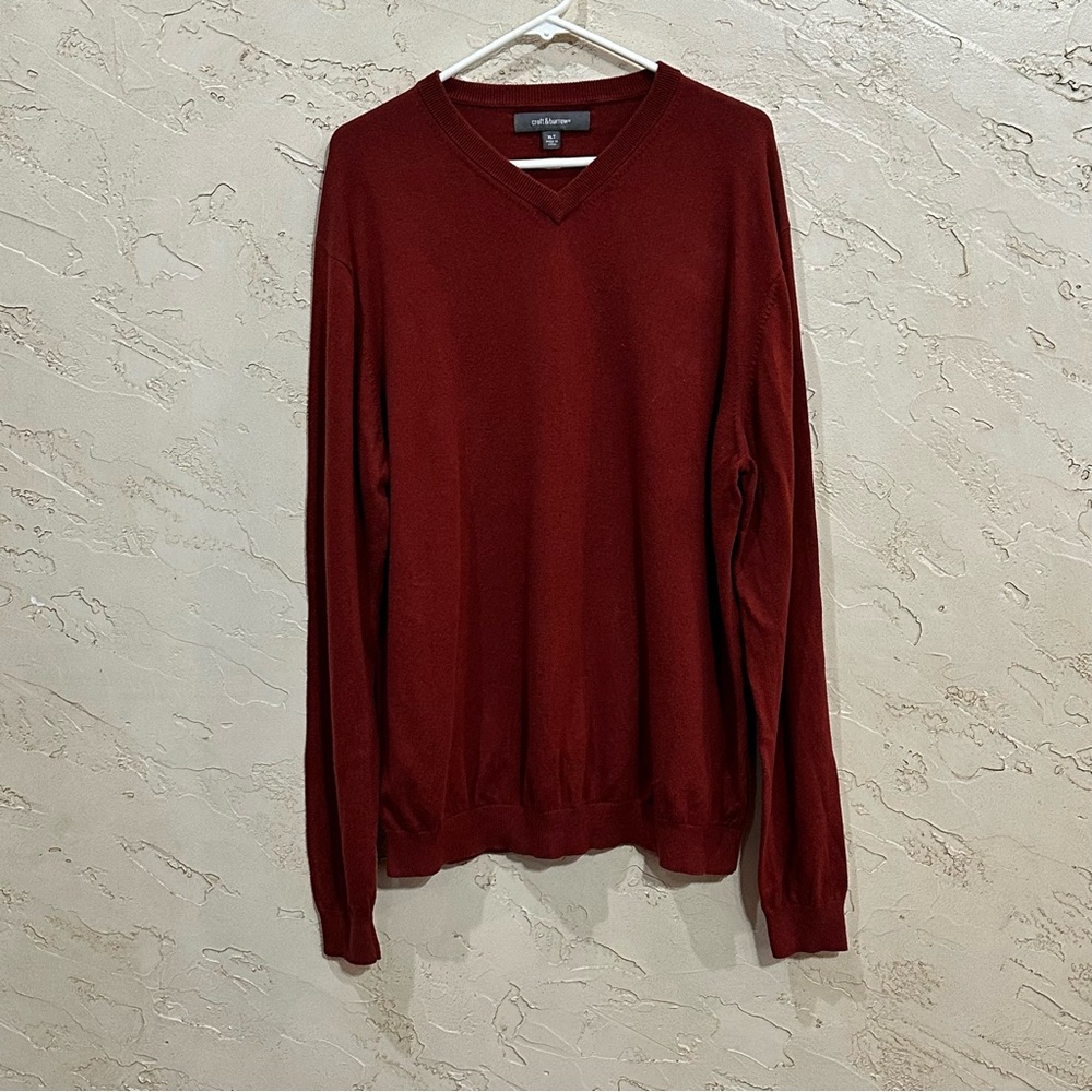 Croft & Barrow Men's V-Neck Sweater size XLT